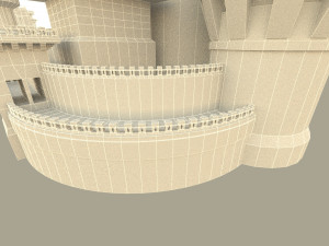 Modular castle 3D Model