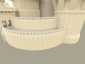 Castelo modular Modelo 3D