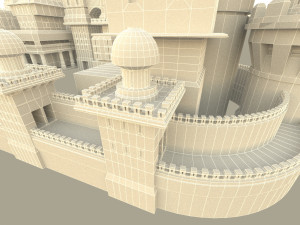 Modular castle 3D Model