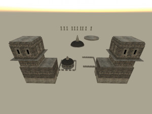 Modular castle 3D Model