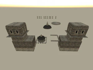 Castelo modular Modelo 3D