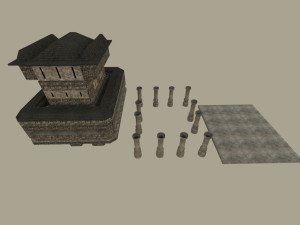 Modular castle 3D Model