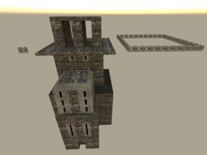 Modular castle 3D Model