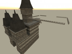 Modular castle 3D Model