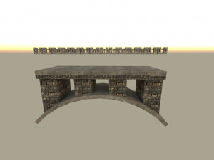 Modular castle 3D Model
