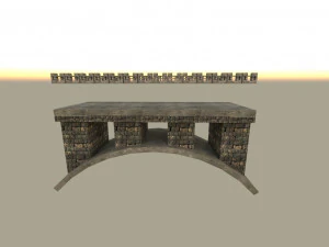 Castelo modular Modelo 3D