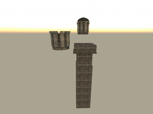 Modular castle 3D Model