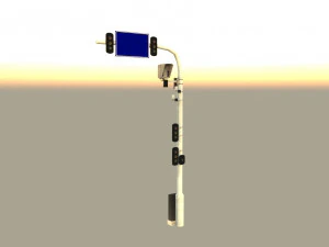 交通灯组模块化 3D 模型