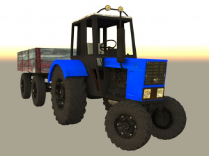 Tractor 3D Model