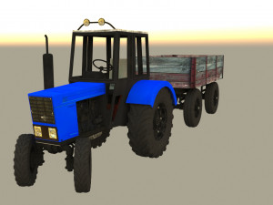 Tractor 3D Model