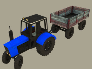 Tractor 3D Model