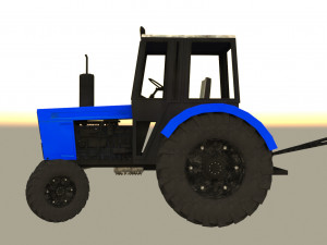 Tractor 3D Model