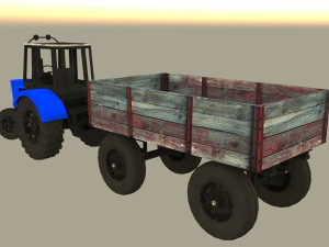 Tractor 3D Model