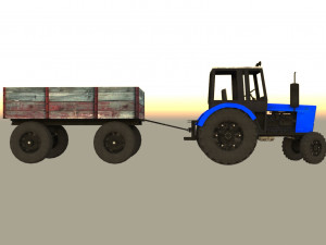 Tractor 3D Model