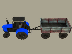 Tractor 3D Model