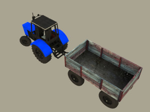 Tractor 3D Model