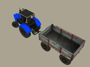 Tractor 3D Model