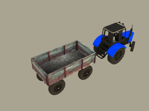 Tractor 3D Model