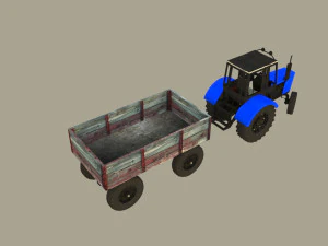 Tractor 3D Model