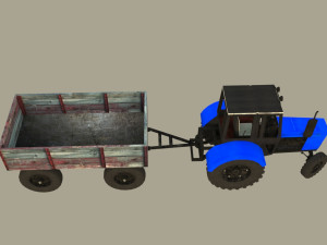 Tractor 3D Model