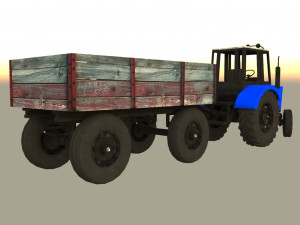 Tractor 3D Model