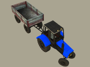 Tractor 3D Model