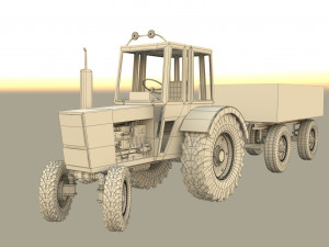 Tractor 3D Model