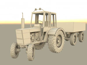 Tractor 3D Model