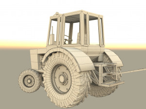 Tractor 3D Model