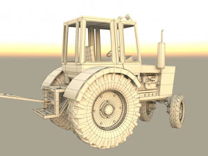 Tractor 3D Model