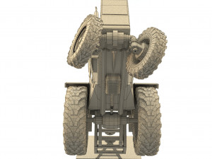 Tractor 3D Model