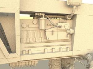 Tractor 3D Model