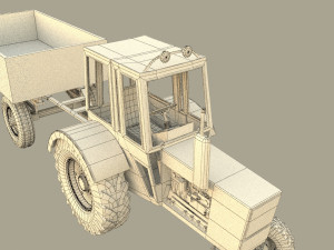 Tractor 3D Model
