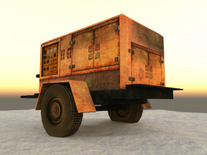 Trailer generator 3D-Modell