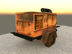 Trailer generator 3D-Modell
