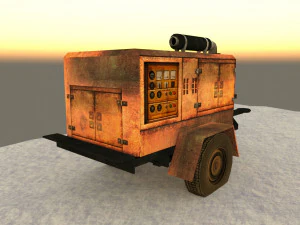 Trailer generator 3D Model
