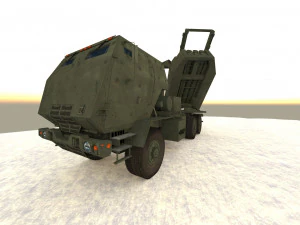 HIMARS Modello 3D