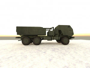 HIMARS Modello 3D