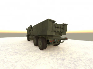 HIMARS Modello 3D