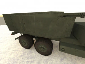 HIMARS Modello 3D