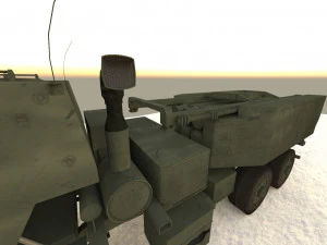 HIMARS Modello 3D