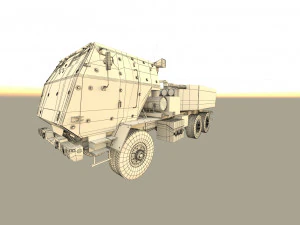 HIMARS Modello 3D