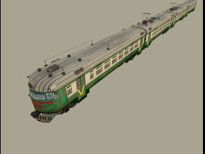 Train ER9 3D Модель