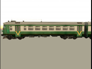 Train ER9 3D Модель