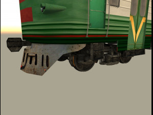 Train ER9 3D Модель