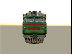 Train ER9 3D Модель