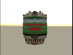 Train ER9 3D Model
