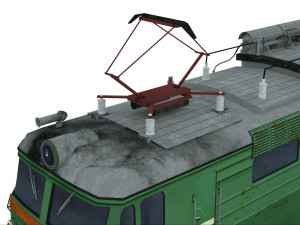 Old train Modelo 3D