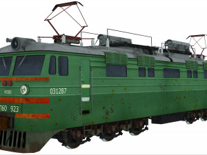 Old train 3Dモデル