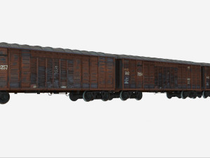 Boxcars 3D Model